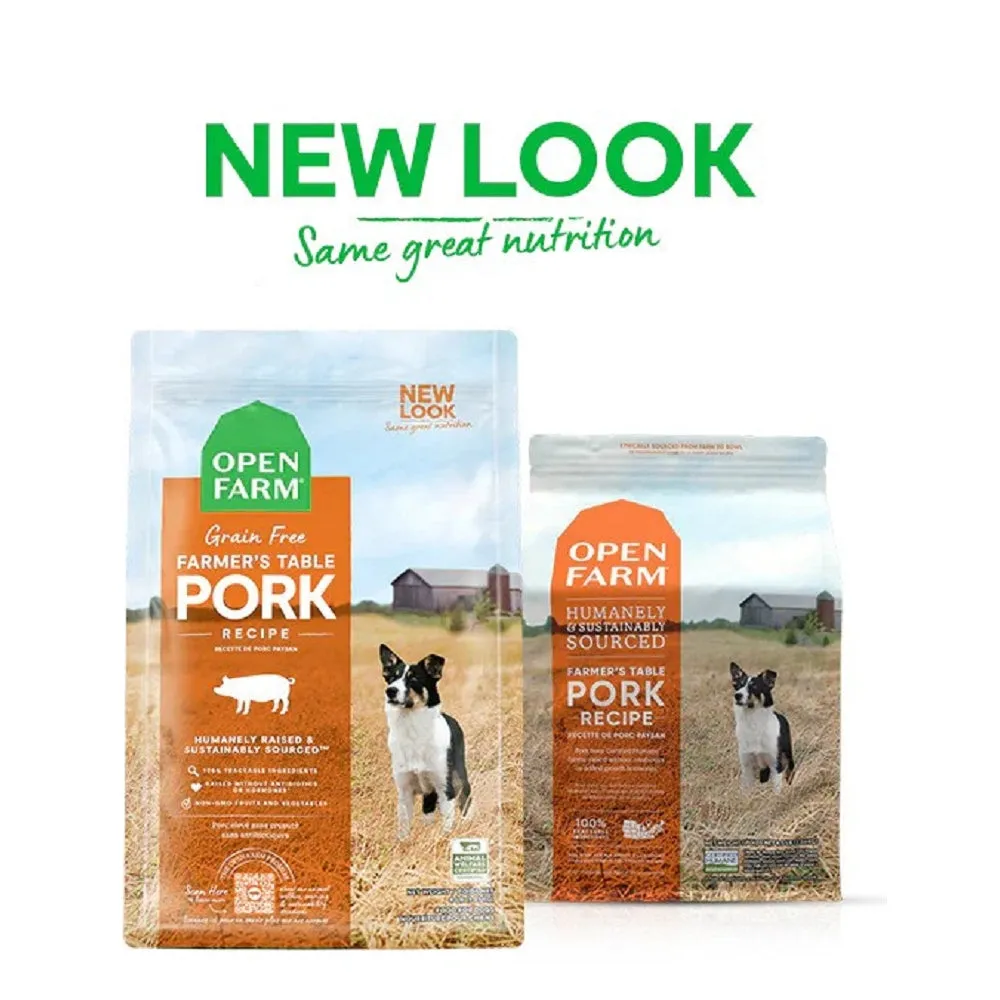 Farmer's Table Pork Dog Dry Food