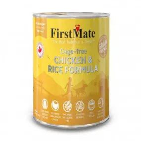 FirstMate’s Grain Friendly Cage Free Chicken & Rice Dog Wet Food