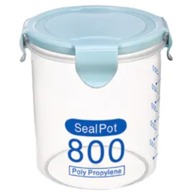 Food Storage Container Airtight round BPA-Free Food Storage Dispensers, Multiple Size