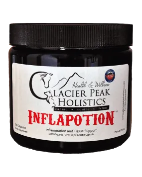 Glacier Peak Holistics Inflapotion Herbal Remedy for Dogs 120-Count