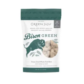 Green Juju Bison Green Freeze Dried Whole Food Bites 2.5