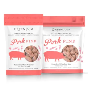 Green Juju - Freeze Dried Whole Food Bites - Pork Pink