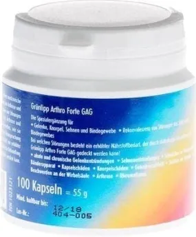 GRÜNLIPP ATHRO forte GAG osteoarthritis dogs, cats capsules 100 pc