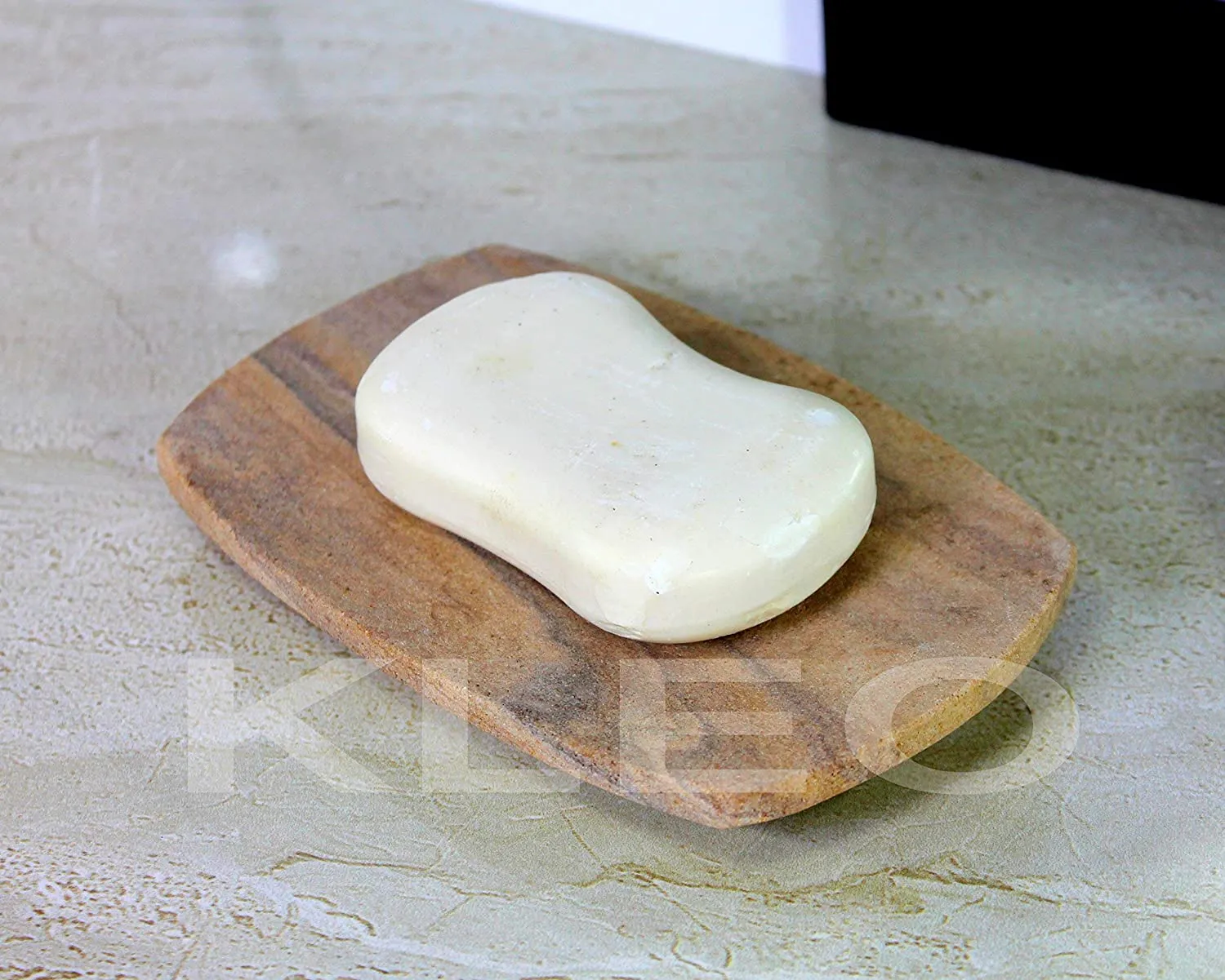 KLEO Soap Dish Rigged Design Water Absorbent