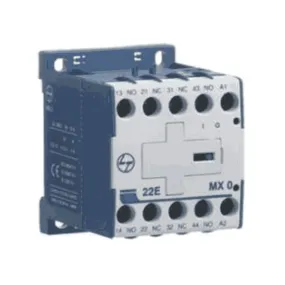 L&T Control Relays (Auxiliary Contactors) MXO Type For AC Control Standard Coil Voltage-24-220Hz