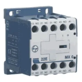 L&T [ Lauritz Knudsen ] Control Relays (Auxiliary Contactors) MXO Type For AC Control Standard Coil Voltage 24V-50Hz