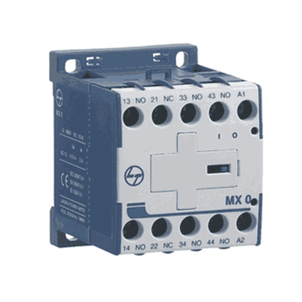 L&T [ Lauritz Knudsen ] Power Contactors 3 Pole MX Mini Type For DC Control 6-12A