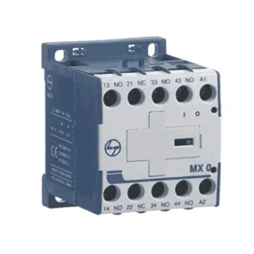 L&T [ Lauritz Knudsen ] Power Contactors 3 Pole MX Mini Type For DC Control 6-12A
