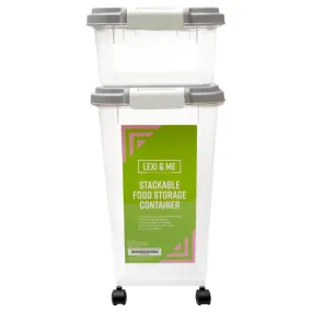 Lexi & Me 2-in-1 Stackable Food Storage Container