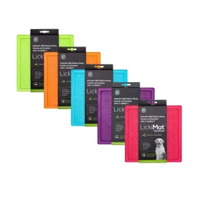 LickiMat Classic Soother Slow Feeder Mat for Dogs