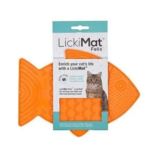 LICKIMAT Felix Feeding Mat For Cats