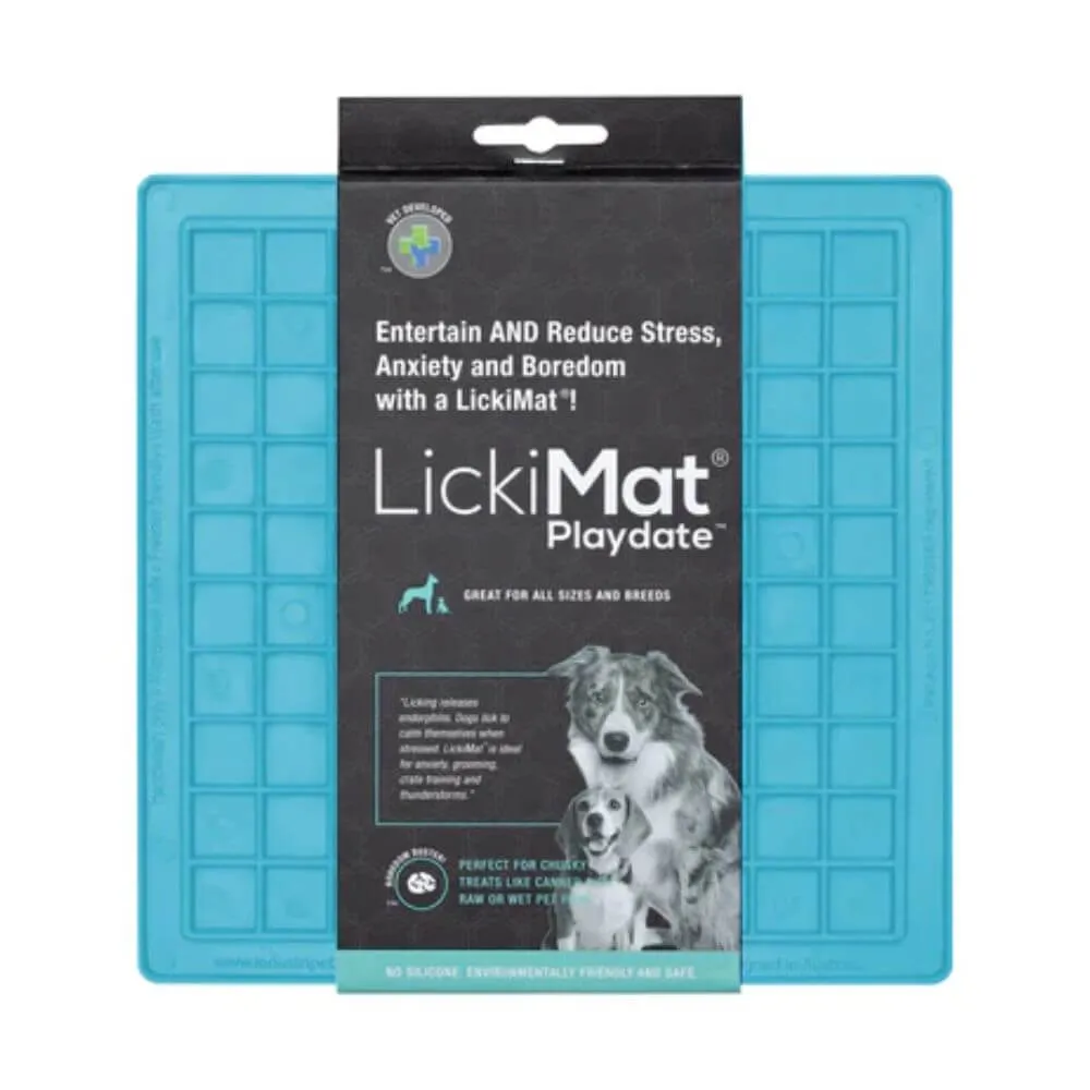 LickiMat Playdate Slow Feeder Mat for Dogs