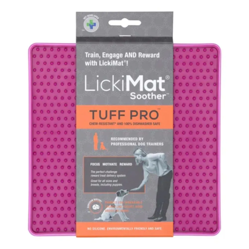 LickiMat Soother Tuff Pro Slow Feeder for Dogs