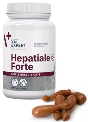 Liver diseases in puppy, cat, Hepatiale Forte Small Breed&Cats