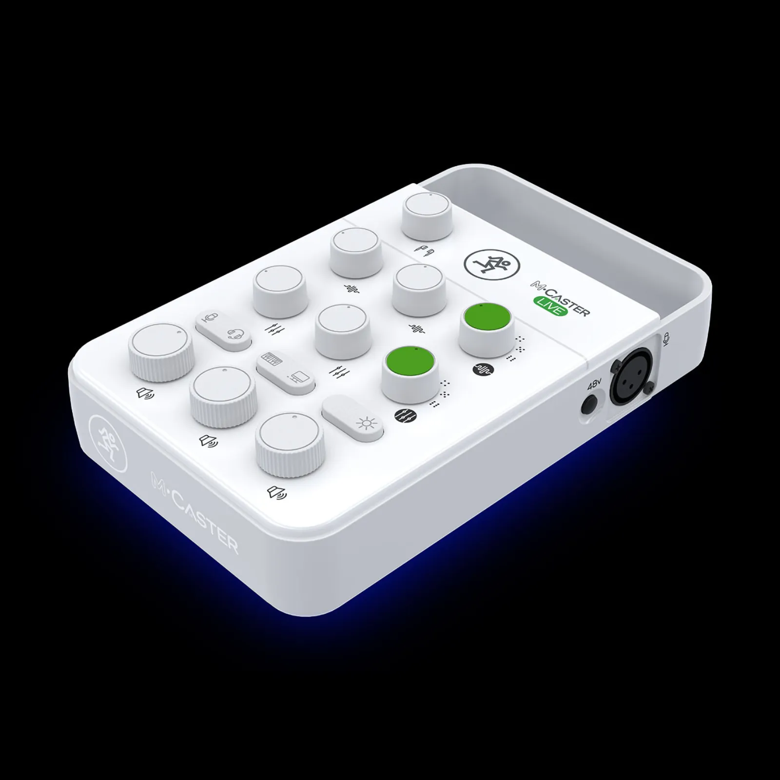 Mackie M-Caster Live Portable Livestreaming Mixer - White