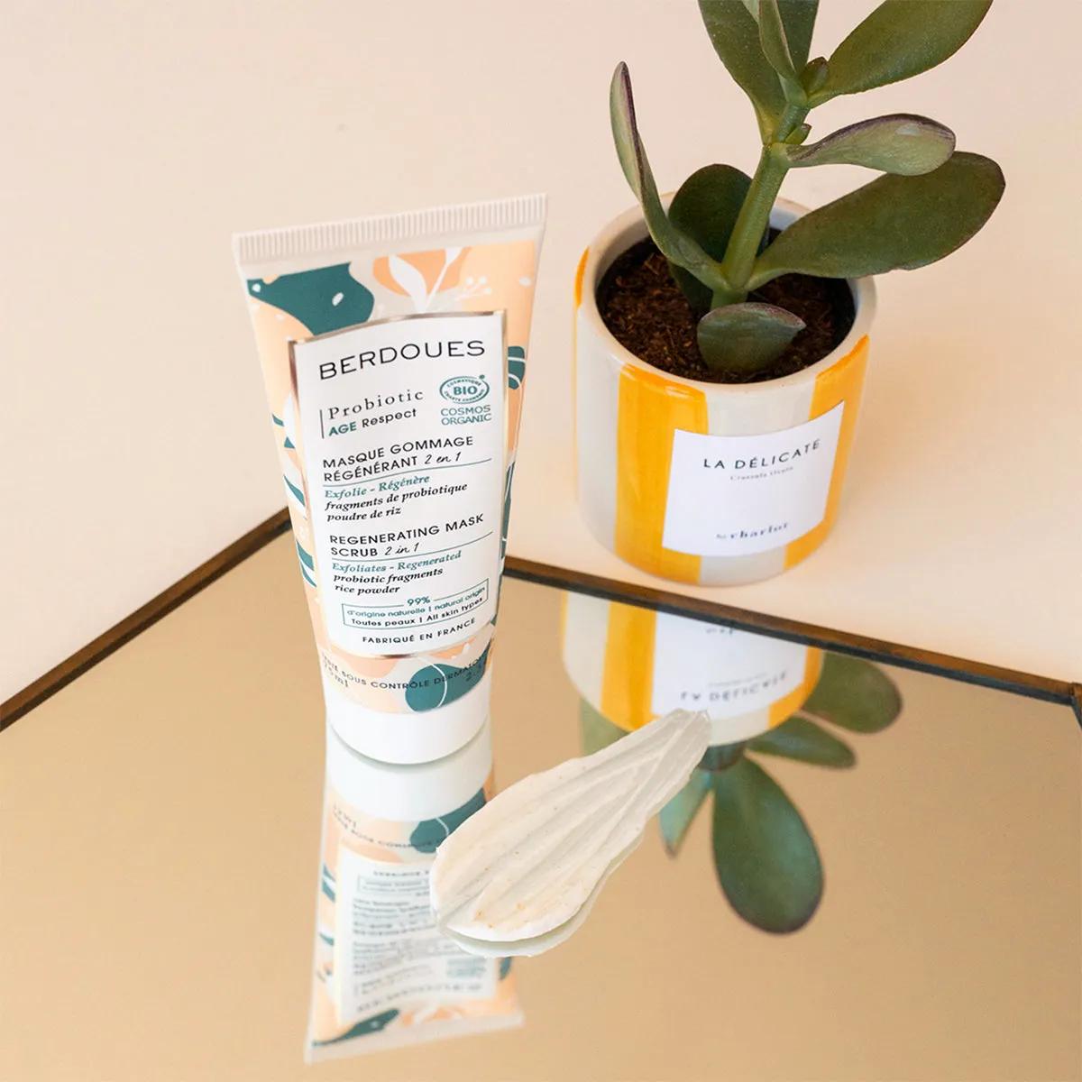 Masque Gommage Régénérant Probiotic Age Respect