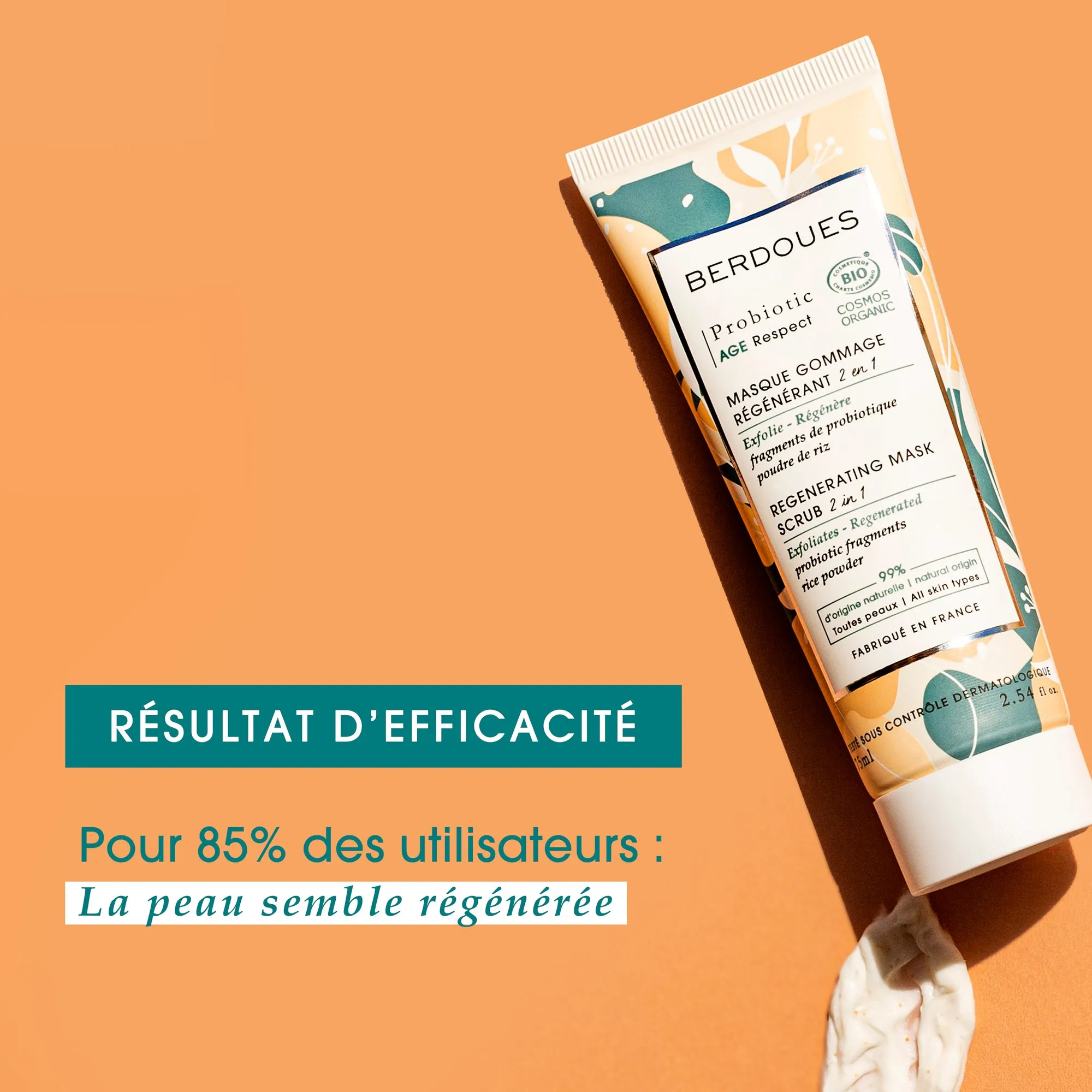 Masque Gommage Régénérant Probiotic Age Respect