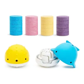 Munchkin Color Buddies Colourful Bath Bombs and Dispenser Toys Set