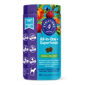 NaturVet Evolutions All-in-One   Superfoods Wellness Soft Chews for Dogs