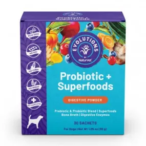 NaturVet Evolutions Probiotic   Superfoods Soft Chews for Dogs