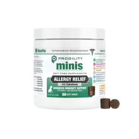 Nootie Mini Progility Allergy Relief Soft Chew Supplements for Dogs - 60ct