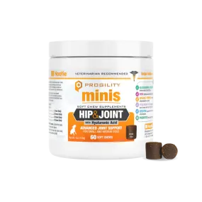 Nootie Mini Progility Hip & Joint Soft Chew Supplements for Dogs - 30ct