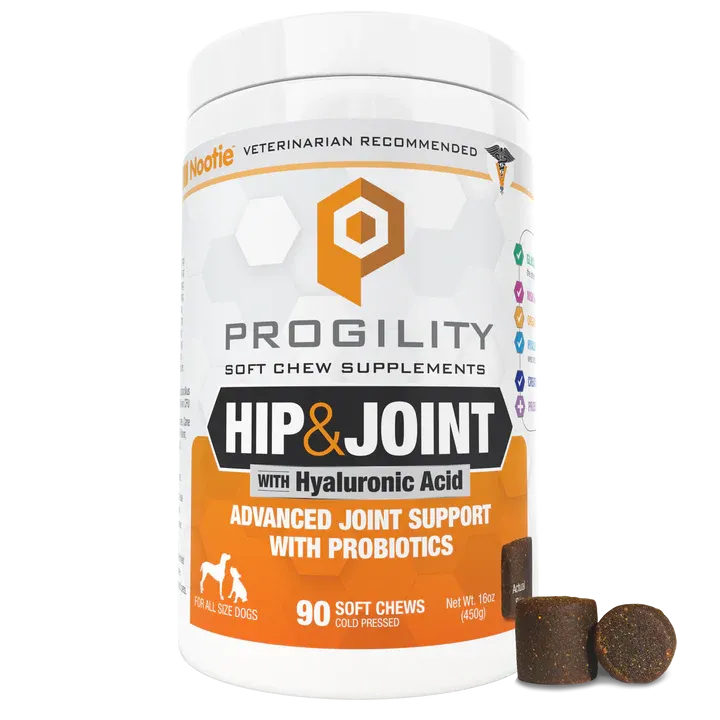 Nootie Progility Hip & Joint Soft Chew Supplements for Dogs - 90ct