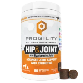 Nootie Progility Hip & Joint Soft Chew Supplements for Dogs - 90ct