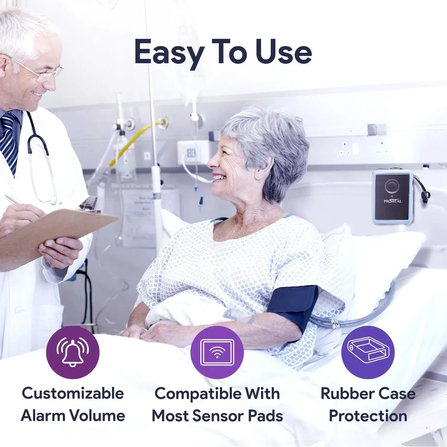 Nurse Bell Bed Alarm For Elderly Dementia Patients