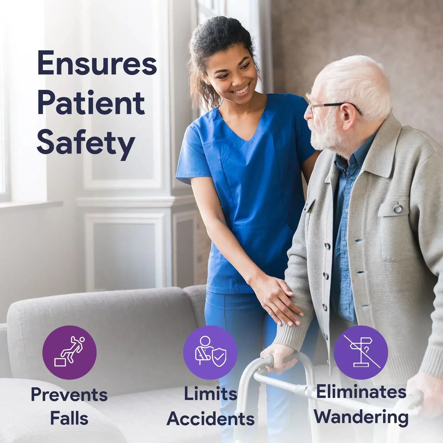 Nurse Bell Bed Alarm For Elderly Dementia Patients