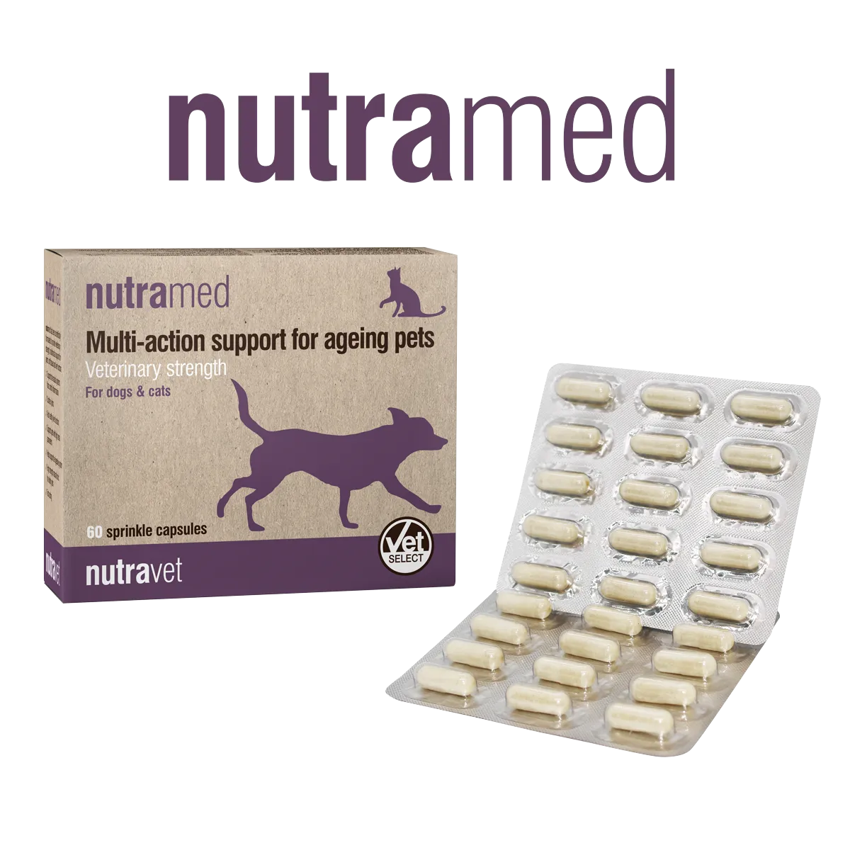Nutramed Inflammation Control For Pets 60 caps