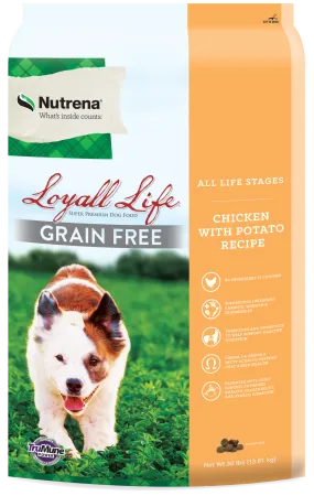 NUTRENA LOYALL LIFE GRAIN FREE CHICKEN WITH POTATO DRY DOG FOOD