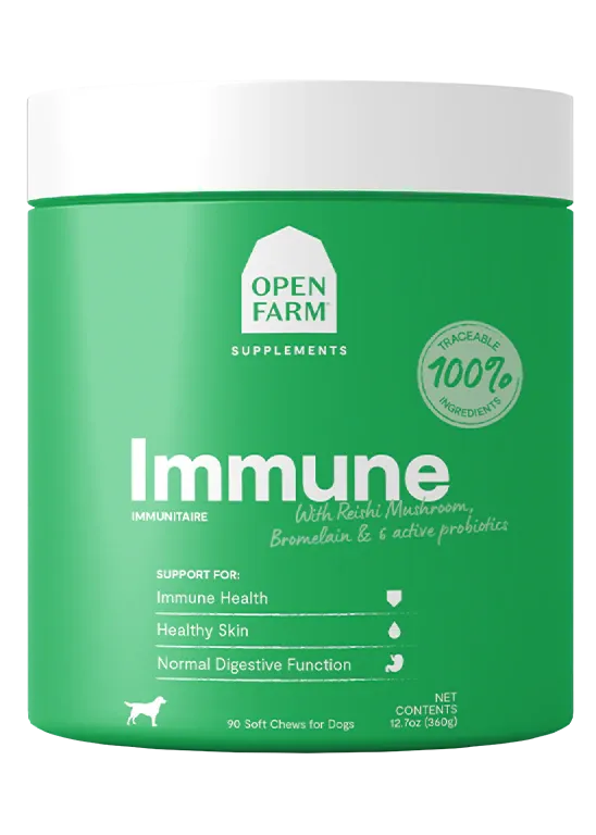 Open Farm Dog Supplement Immune Chews