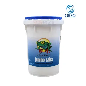Oreq ClearView 3” Chlorine Tablets | 50 lbs. | 99% TriChlor | CVTL050U | TAB50