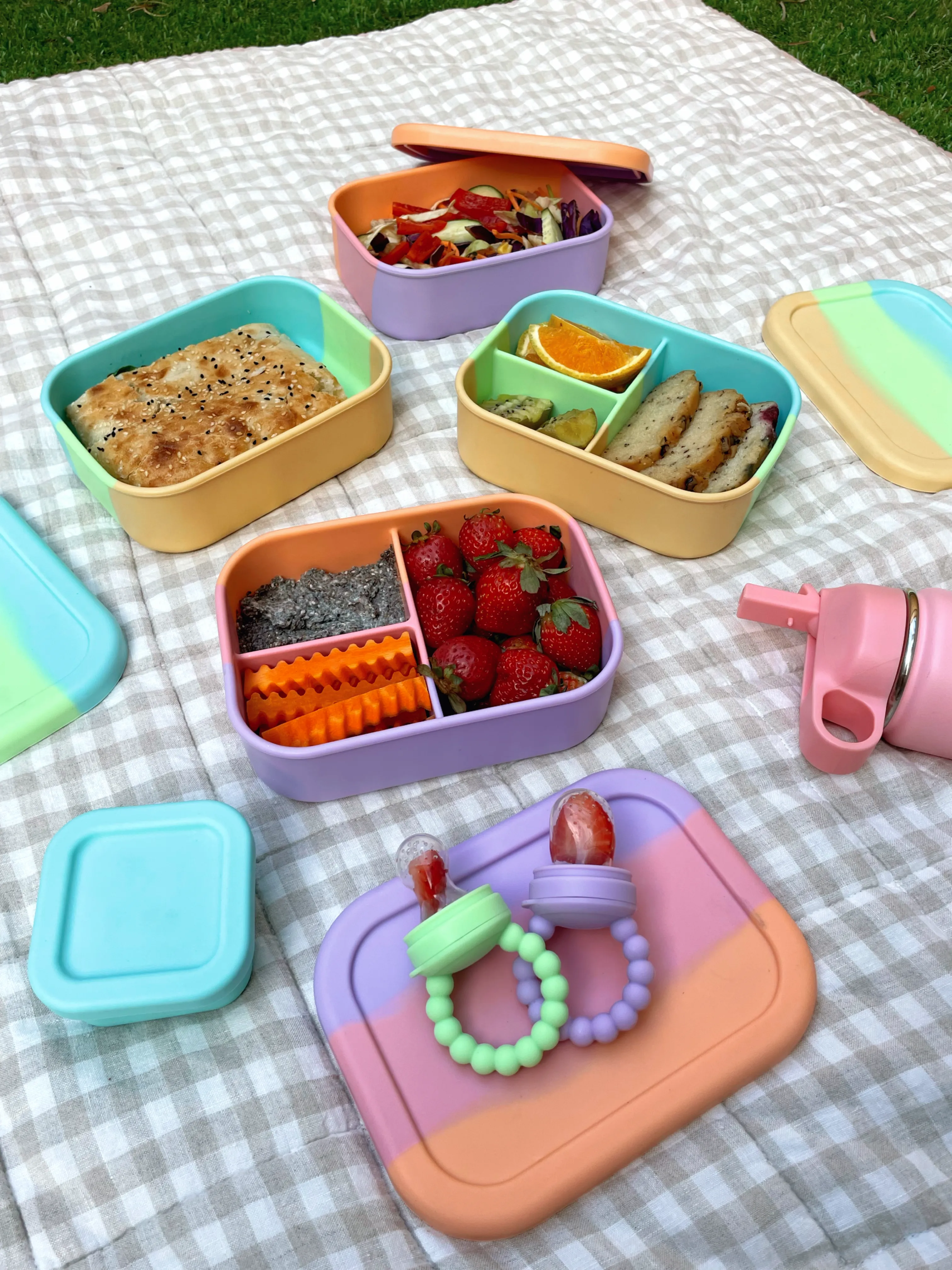 Paddle Pop Rectangle Silicone Container