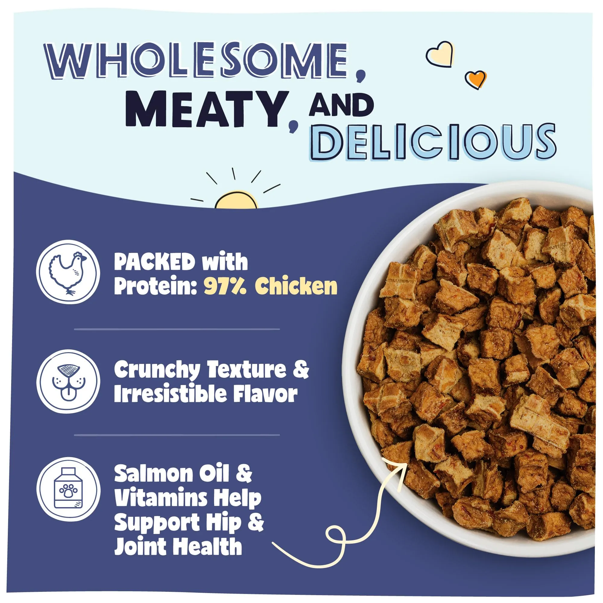 Pawstruck - Air Dried Premium Dog Food with Real Chicken - 2lb Bag