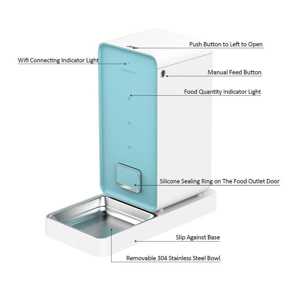 PETKIT ® 'Element' Wi-Fi Enabled Smart Pet Food Container Feeder