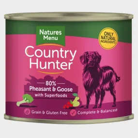 PHEASANT AND GOOSE WITH SUPERFOOD CANS 600g
