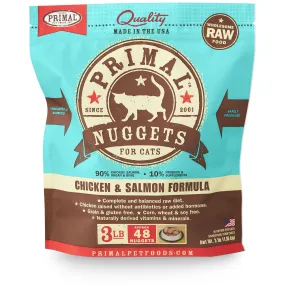 Primal Raw Cat Chicken & Salmon 3 lbs