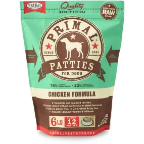 Primal Raw Dog Chicken 6 lbs