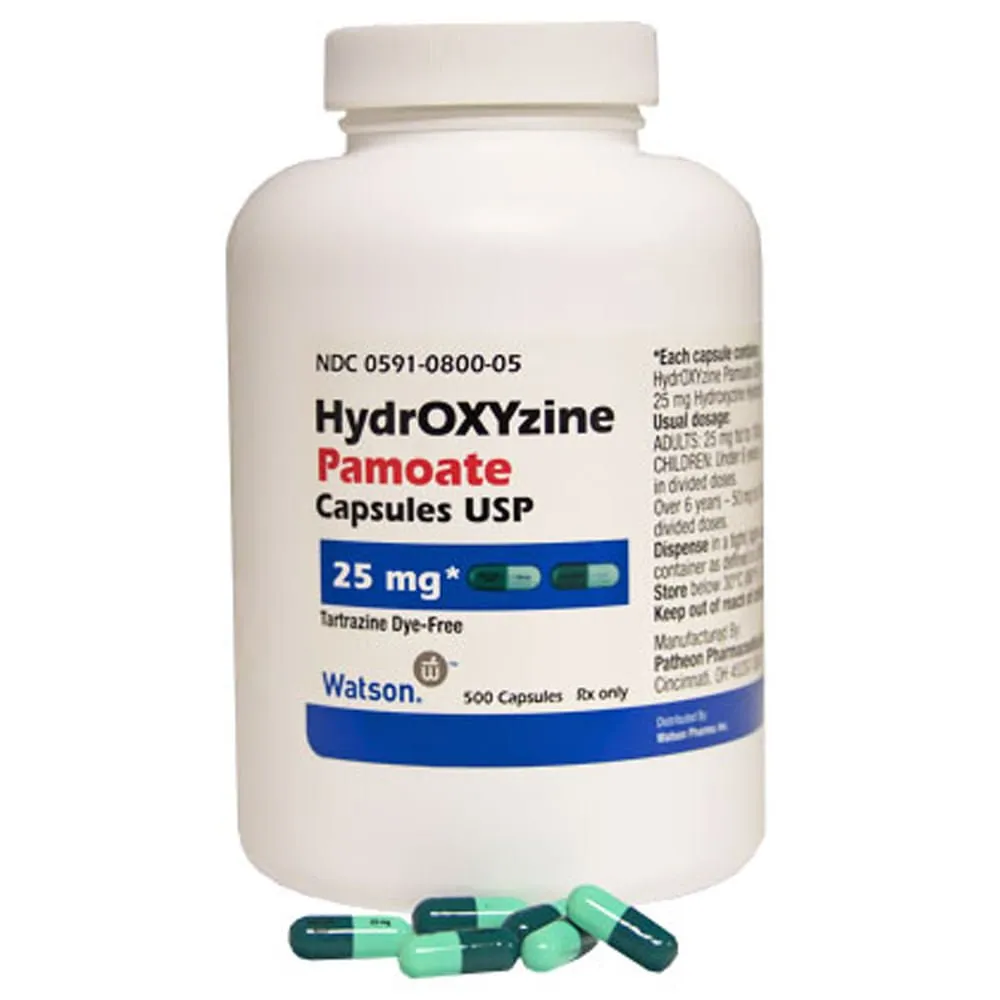 Rx Hydroxyzine Capsules