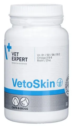Skin care supplement for dogs, cats, VetoSkin