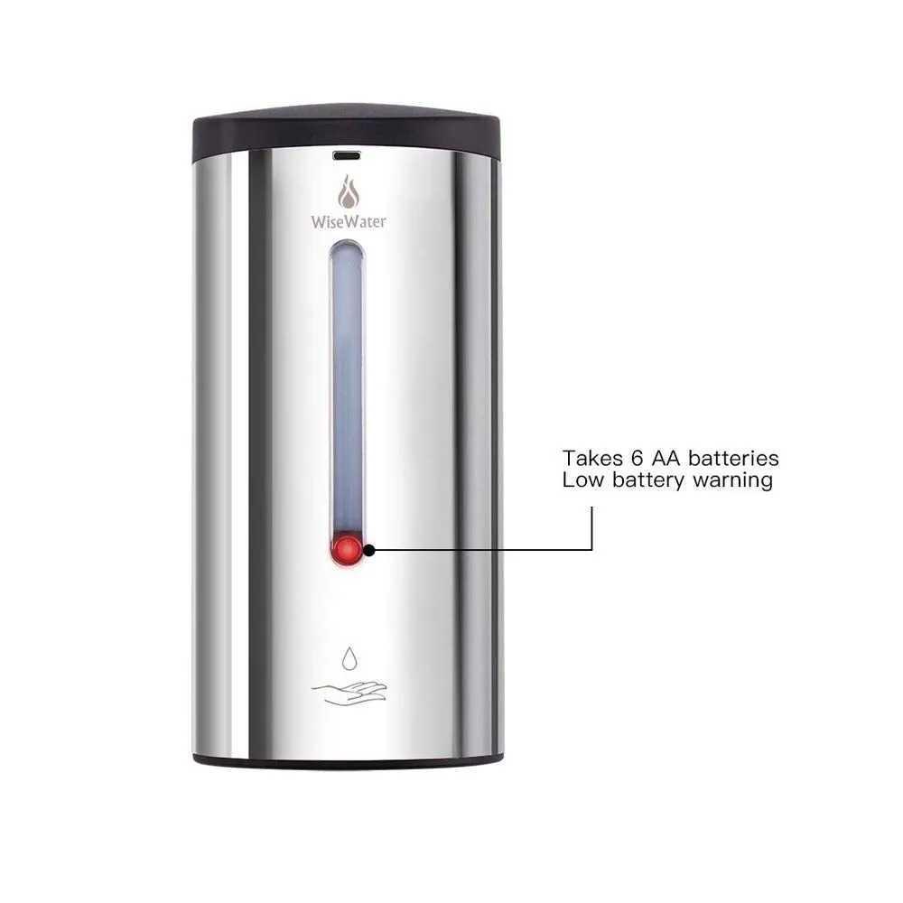 Soap Dispenser,Touchless Wall-Mounted Liquid Dispensers, Capacity 24oz/700ml