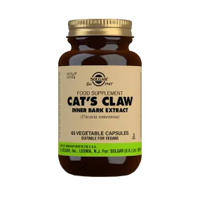Solgar Cats Claw Inner Bark Extract 60 Veggie Capsules