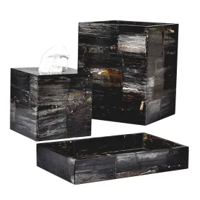Taj Retro Wood Bath Accessories by Mike   Ally