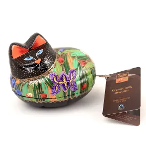 Un Monde Cacao Organic Milk Chocolate Cat Box 110g
