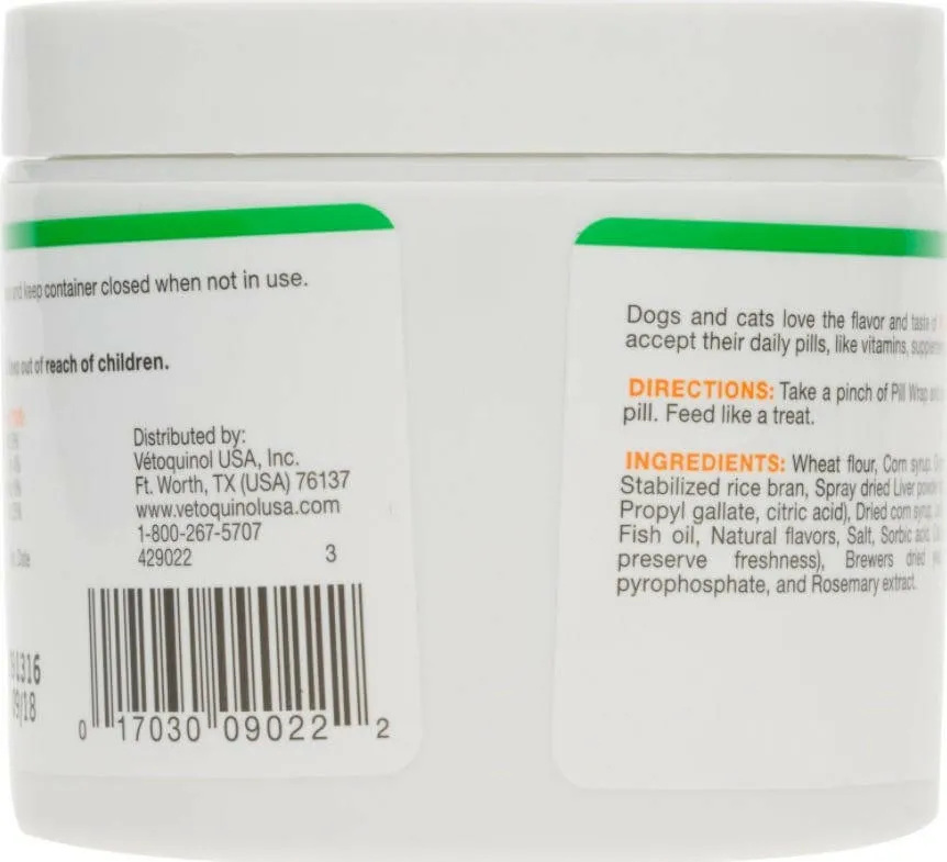 Vetoquinol Pill Wrap for Dogs & Cats (4 oz)