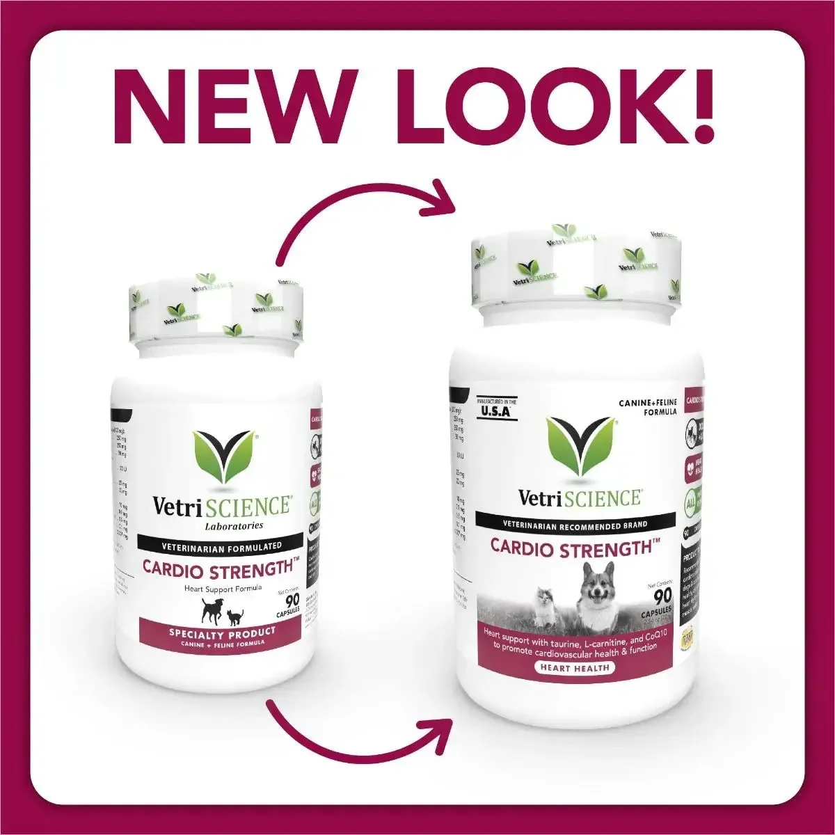 VetriScience Cardio Strength Heart Support Formula