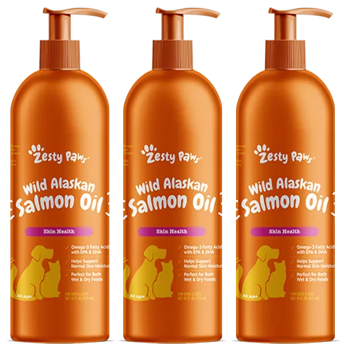 Wild Alaskan Salmon Oil Formula for Dogs & Cats