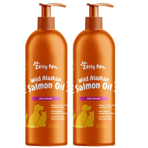 Wild Alaskan Salmon Oil Formula for Dogs & Cats